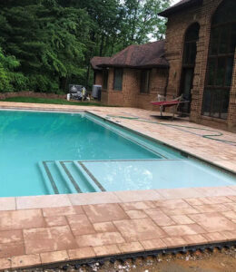 Installing Concrete Pools in Colesville, Maryland